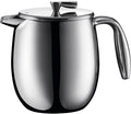 Bodum 17 oz Columbia Thermal French Press Coffee Maker Insulated Double Wall Stainless Steel Chrome