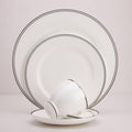 16-piece dinnerware sets dish set for 4 dinner plate set ceramic white round plates lightweight for housewarming party daily use dishwasher safe plates and cups set
