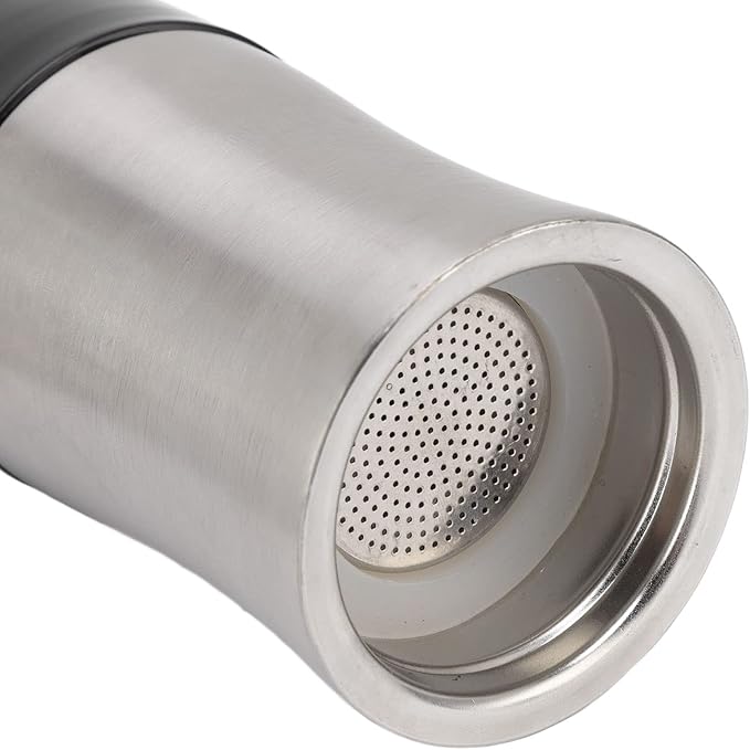 150ml Large Capacity Coffee MugFood Grade Stainless Steel Easy to Operate Car Coffee Machine with 12V 24V Cigarette LighterTravel Coffee Mug