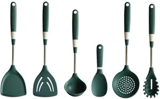 Silicone Kitchenware Set Six-piece Heat-resistant Non-stick Cookware Special Kitchenware-silicone Cookware