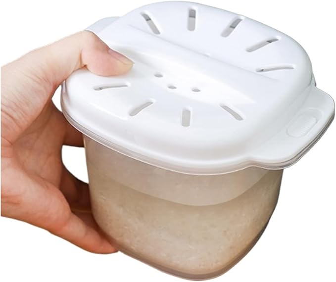 Multifunctional Microwave Rice Cooker Steamer For Soup &amp Bento Lunch Box
