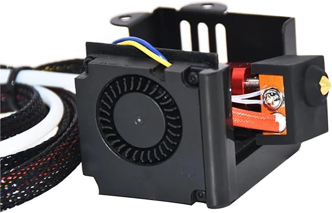 Ender5/CR10/ Ender 3 V2 Full Hotend Kit Strong Extruder 3D Printer Kit With 0.4 Nozzle Cover For Ender 3 v2 Accessories Fan Kit(Ender3)