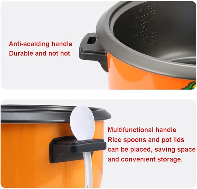 Commercial Rice Cooker - Large Capacity Non-Stick Pan for Hotels Restaurants Canteens Schools - 8-45L 18L