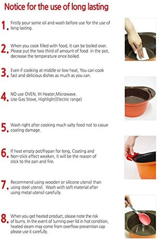 Roichen Pressure Cooker 6.5Liter Multi-Cooker Rice Cooker