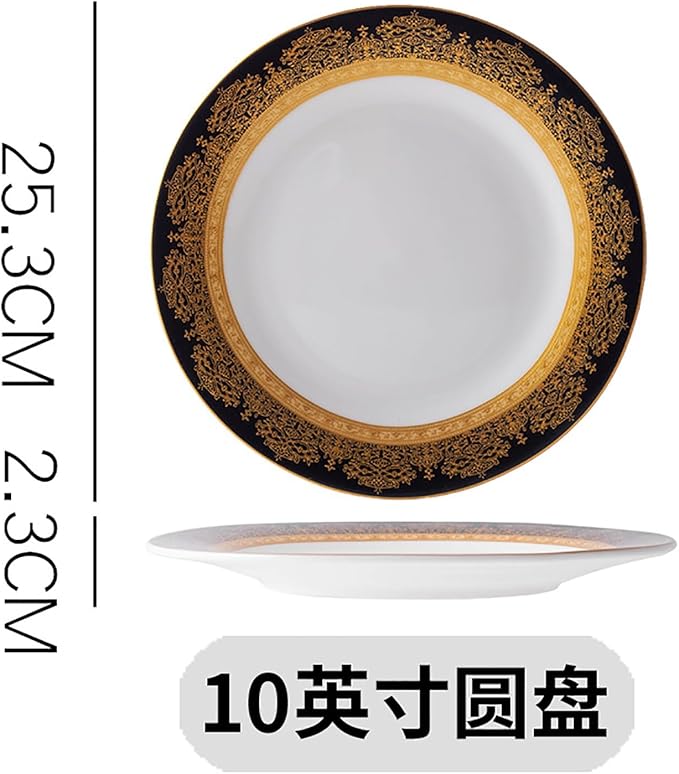 tableware set bone china dinnerware set 24-piece dinnerware set for 6 dinner plate set round plates cups and plates sets for kitchen dishwasher safe round plates dinnerware sets