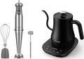 KOIOS 1000W Anti-scratch 3-in-1 Hand Blender with Temperature Control Gooseneck Electric Kettle