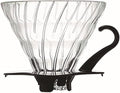 Hario V60 Glass Coffee Dripper Size 02 Black