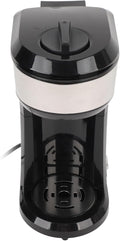 HEEPDD 2 in 1 Capsule Coffee Maker Stainless Steel Panel 800W Accurate Temperature Control Capsule Coffee Maker Personal Single Serve Drip Coffee Machine for Home Travel