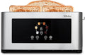 4 Slice Toaster with Extra Wide Slots Removable Crumb Tray and Cancel Defrost &amp Reheat Function Toast Bread