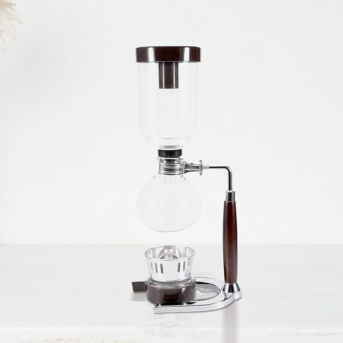 Siphon Coffee Maker Siphon Pot Lightweight Clear Elegant Coffee Brewer Sturdy Vacuum 500ML