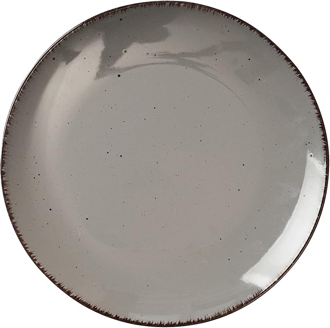 Safdie &amp Co. Utopia 16 Piece Dinnerware Set Service for 4 Fiesta Dinnerware home trends and home food network essentials Stoneware dinner plates Grey 16 L x 12 W x 15 H