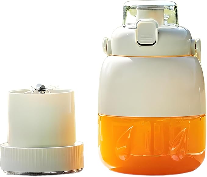 Portable Juicer Blender for Shakes and Smoothies Personal 17oz with Straw&ampTwo Lids Electric for TravelOffice GymCampingWhite