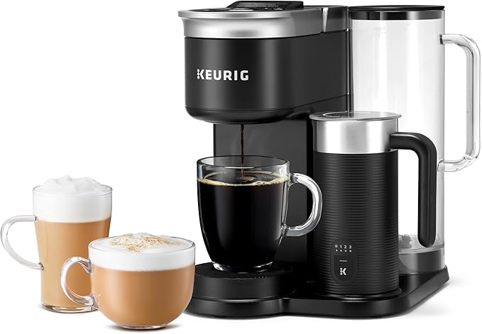Keurig K-Cafe Essentials Single Serve K-Cup Pod Coffee Maker Black