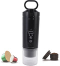 Bewinner Portable Coffee Maker 21Bar Cordless Heating Travel Camping Coffee Machine Portable Espresso Machine Battery Powered for Car RV Home Hiking (Black)