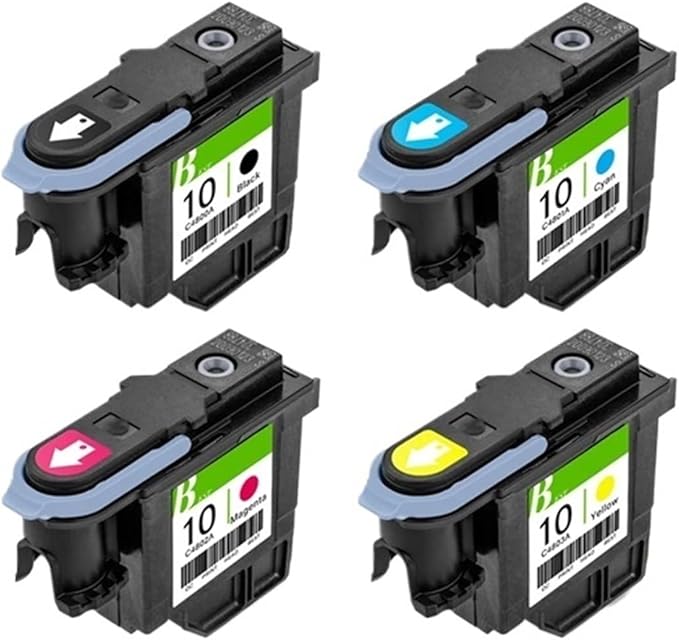 Compatible for hp10 Printhead C4800A C4801A C4802A C4803A Print Head for HP 2000C 2000Cn 2000Cse 2500 2500C 2500CM 2500CXI(1 Set(4colors))