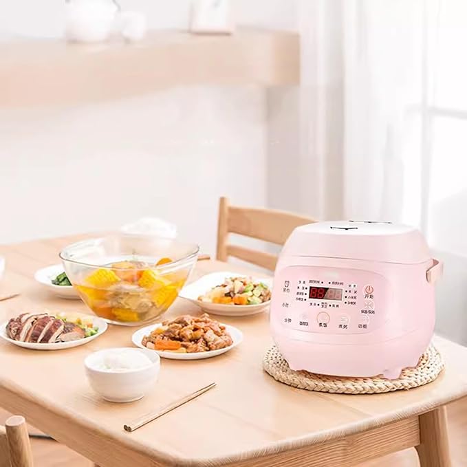 Rice Cookers 2L Automatic Electric Rice Cooker 1-3 People Multi-Functional Intelligent Reservation Mini Rice Cooker Rice Maker