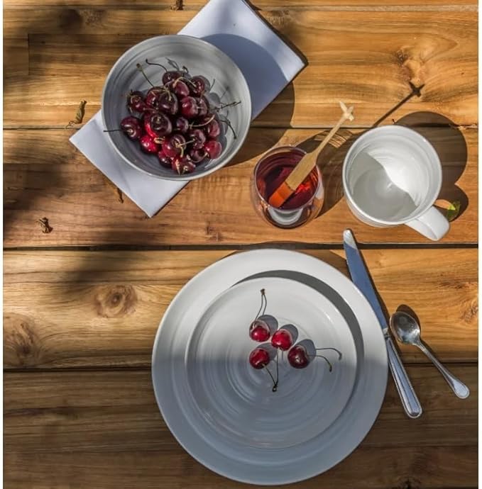 16-Piece Dinnerware Set Plates and Bowls Sets Dishes Dinner Salad Dessert