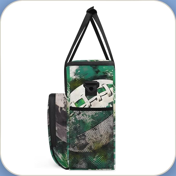 Graffiti Basketball Coffee Maker Carrying Bag Watercolor Basketball Travel Storage Bag Compatible with K-Mini or K-Mini Plus Single Serve Coffee Brewer Carrying Case with Pockets &amp Shoulder Stra