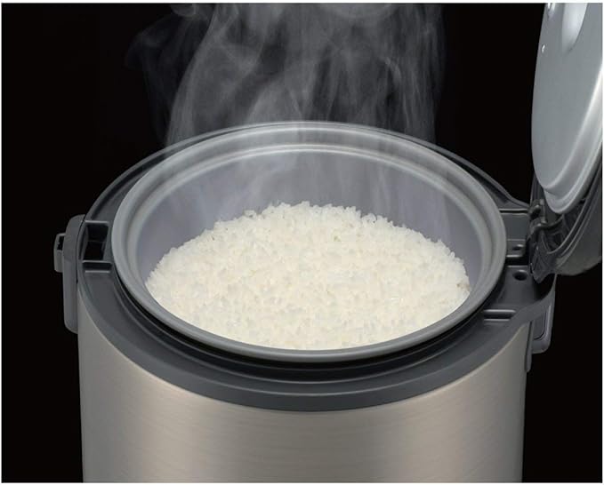 Tiger JNP-S18U-HU 10-Cup (Uncooked) Rice Cooker and Warmer Stainless Steel Gray