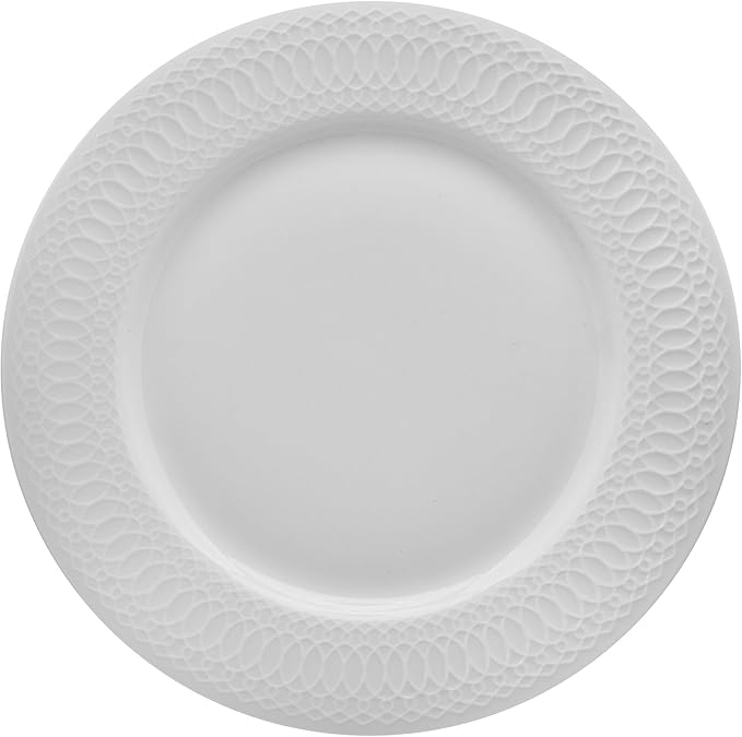Mikasa Levi Bone China Lightweight Chip Resistant 12 Piece Dinnerware Set Service for 4