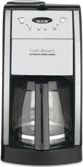Cuisinart DGB-550BKP1 Automatic Coffeemaker Grind &amp Brew 12-Cup Glass Black