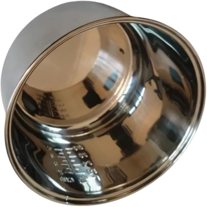 304 Stainless Steel Rice Cooker Inner Pot .Compatible With Poloris PMC 0517. Replace Non - Stick Inner Bowl