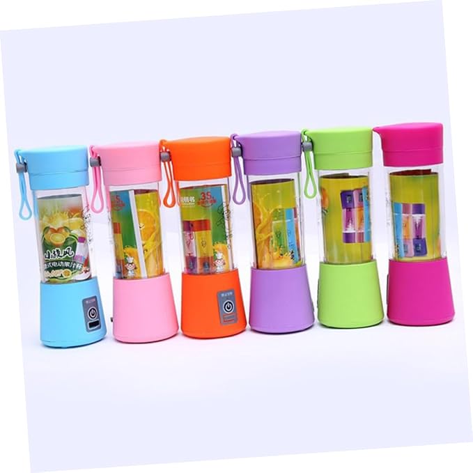 Ciieeo Portable Juicer Machine Mini Compact Centrifugal Juicer Rechargeable Fruit Random Style