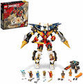 Lego NINJAGO Ninja Ultra Combo Mech 4 in 1 Set 71765 with Toy Car Jet Plane and Tank Toys Plus 7 Minifigures