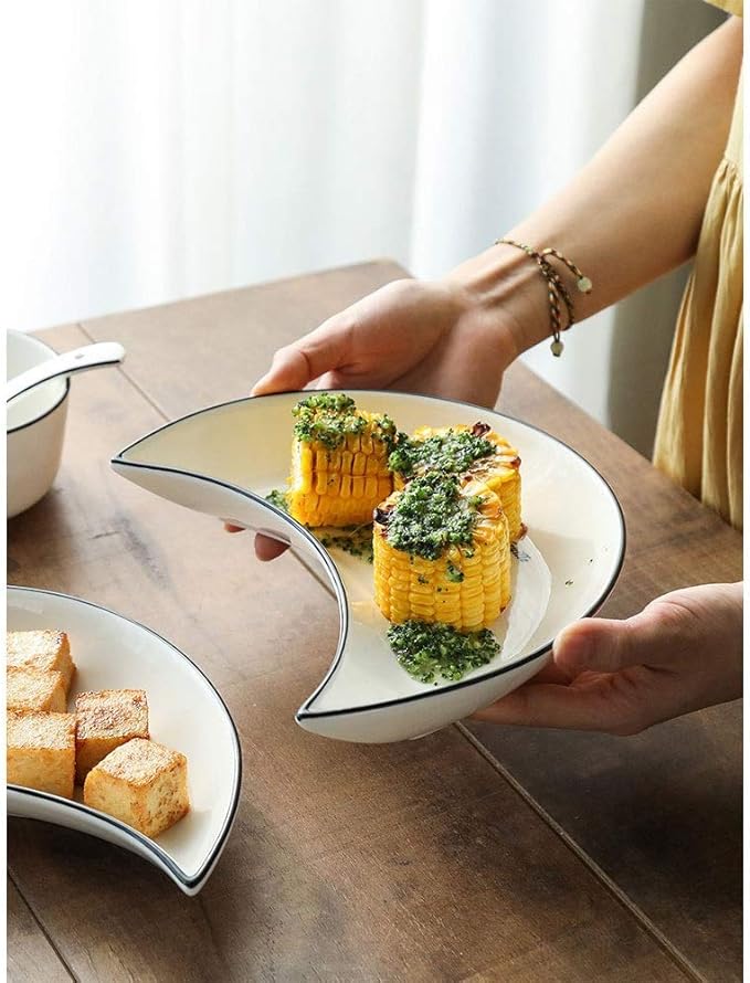 Elegant Dinnerware Set Dinner Plates Bowls Set Luxurious Dinnerware Full Service Set Bpa-Free Dishwasher Safe Gift Idea For Any Occasion