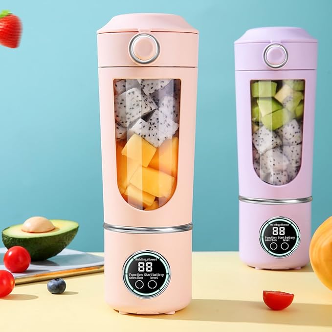 700ml Electric Blenders USB Rechargeable Juicer Household Fruit Juicing Cup Milkshakes Machine Portable Blender