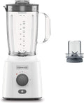 Kenwood BLP41.C0WH Blender 2L jug with practical handle steel blades 3 speeds+pulse including chopped accessory non-slip feet plastic white and gray