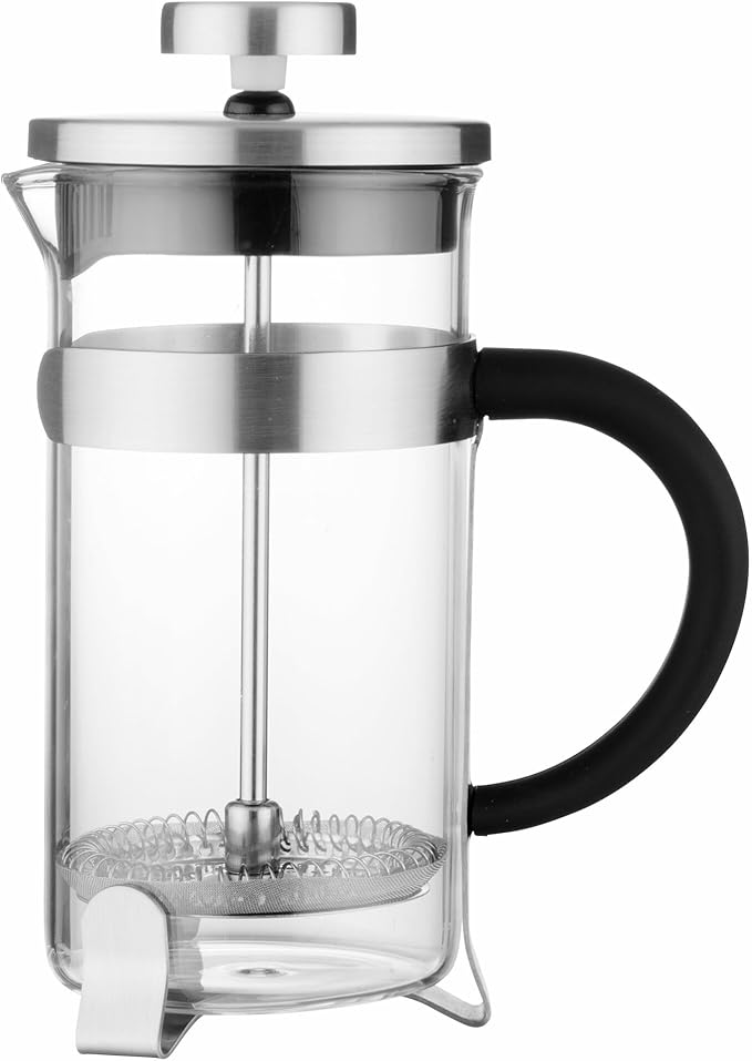 BergHOFF 1106810 0.35 Litre Stainless Steel Studio Coffee/Tea Plunger Clear