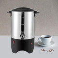 Premium 304 Stainless Steel Coffee Urn with 30 Cups 5.2l  Durable Electric Coffee Maker with Removable Filter Screen Commercial Coffee Maker for Party Events 1000 w Fast HeatingEasy to CleanSilver