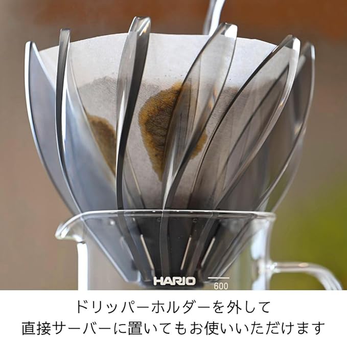 Hario V60 SUIREN Coffee Dripper 02 Clear Black