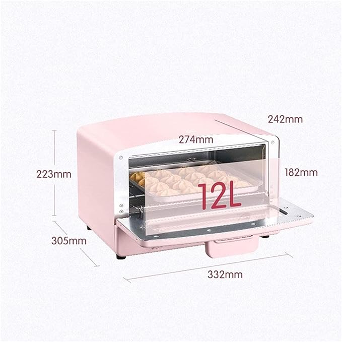 Extra Large Digital Countertop Convection Oven Stainless Steel (Color : B)