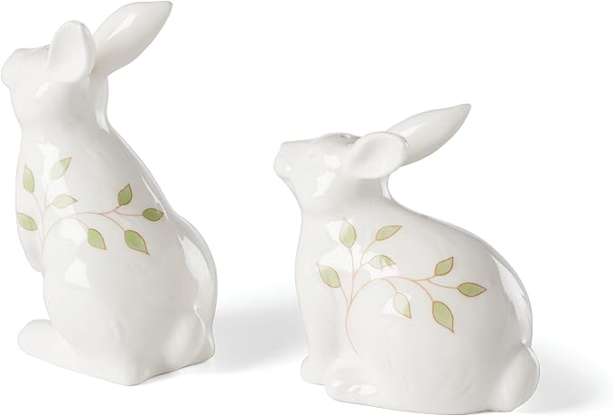 Lenox 893456 Butterfly Meadow Bunny Salt &amp Pepper Easter Serveware