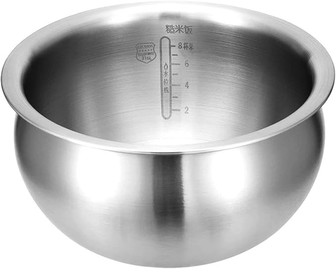 Compatible With Supor Rice Cooker 316L Inner Tank Stainless Steel Ball Kettle 5L Inner Pot Universal Fire Whirlwind