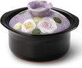 50-15141/2-980841 Rice Pot Purple 2 Cups 8.5 x 7.7 x 5.7 inches (21.5 x 19.5 x 14.5 cm) 43.3 fl oz (1100 cc) Carbon Heating Element Induction Rice Pot Banko Ware
