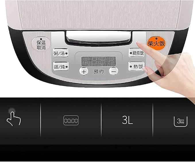 Household Electric Rice Cooker Household Non-Stick Double-Bulb Rice Cooker 24-Hour Appointment And Automatic Heat Preservation For 2-4 People