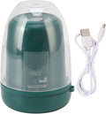 260ml Portable Juicer Cup Portable Juicer Cup with USB Cable Multifunctional Fruit Mixing Machine for Gym Travel Kitchen (Green)