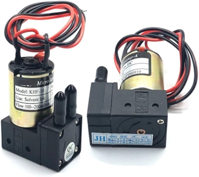 Original KHF 24v 3w Ink Pump 24V Liquid Pump for Small Ink Pump for Solvent Printer Xp600 Dx5 Tx800 i3200 Ink Pump(2PCS)