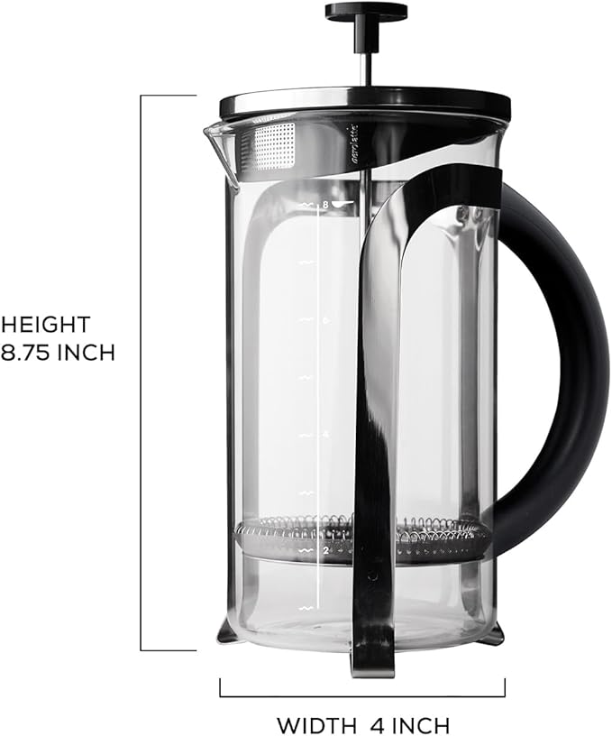 aerolatte 8-Cup French Press Coffee Maker 34-Ounce