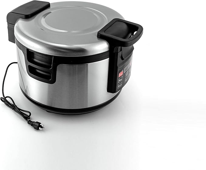Rice Warmer Commercialtainless Steel Electric Rice WarmerRice Warmer with Non-Stick Inner Pot(Warm Function only not a Cooker) Non-Stick Insert Pot-19 L/20QT