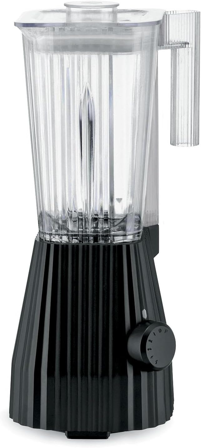 Alessi Plissé MDL09B/USA - Blender in Thermoplastic Resin Graduated Pitcher in PCTG US Plug 700W Black