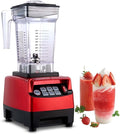 Commercial Smoothie Machine Intelligent Timing Smoothie Machine 1.5L Electric Food ChopperCountertop Blenders with Shield Quiet Sound Enclosure