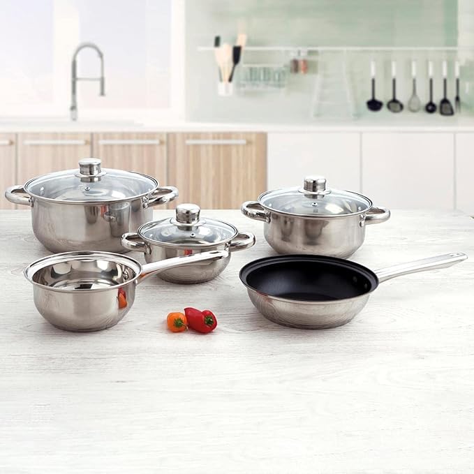 Arcusine Bochum Batterie de cuisine 5 pièces
