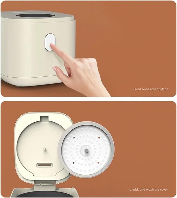 GRFIT Household Small Mini Smart Rice Cooker Fully Automatic Timed Cooking Rice Cooker (Color : B)