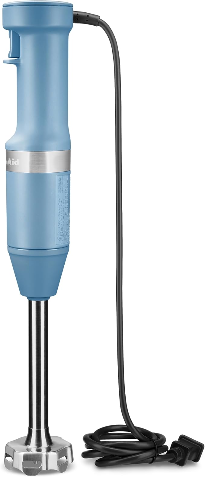 KitchenAid Variable Speed Corded Hand Blender with Accessories Blue Velvet KHBV83VB