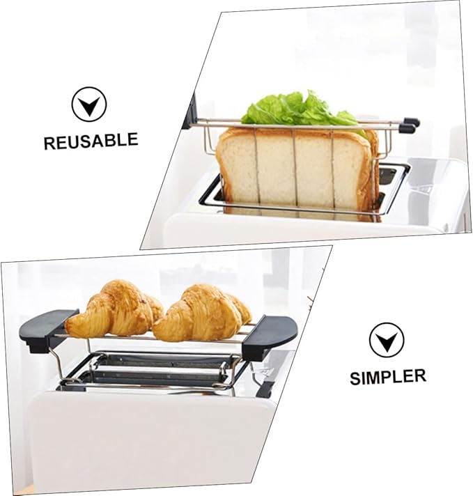 UPKOCH 1set Electric Toaster Cover Sandwich Clip Silicone Lid for Toaster Breakfast Machine Accessory