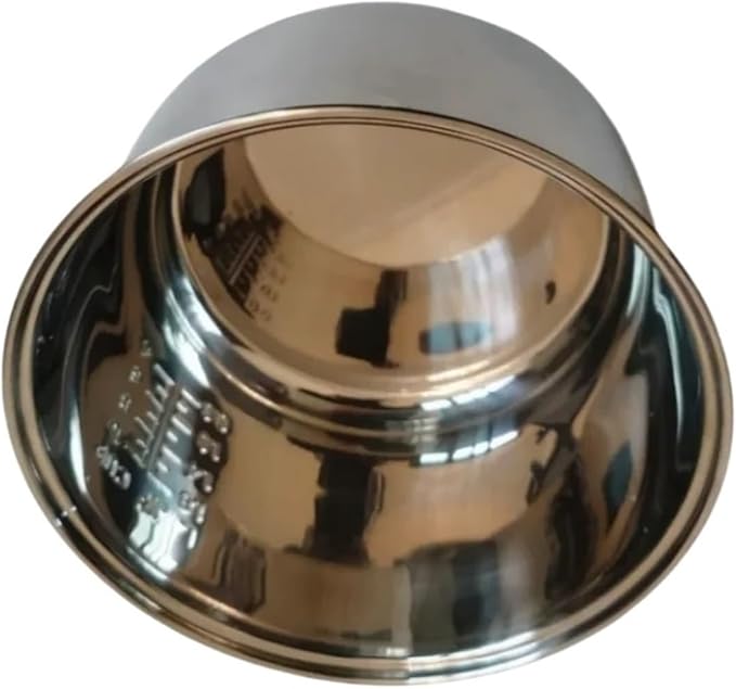 304 Stainless Steel Rice Cooker Inner Pot .Compatible With Poloris PMC 0517. Replace Non - Stick Inner Bowl